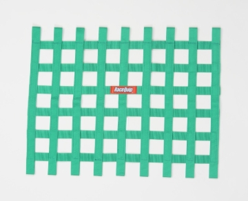 Picture of RaceQuip Green Ribbon Window Net