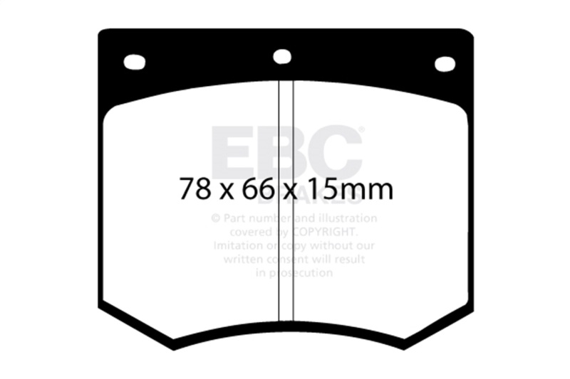 Picture of EBC Redstuff Brake Pad Sets - DP3291C