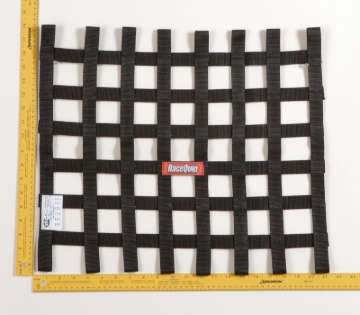 Picture of RaceQuip Black 18 X 21 SFI Ribbon Net