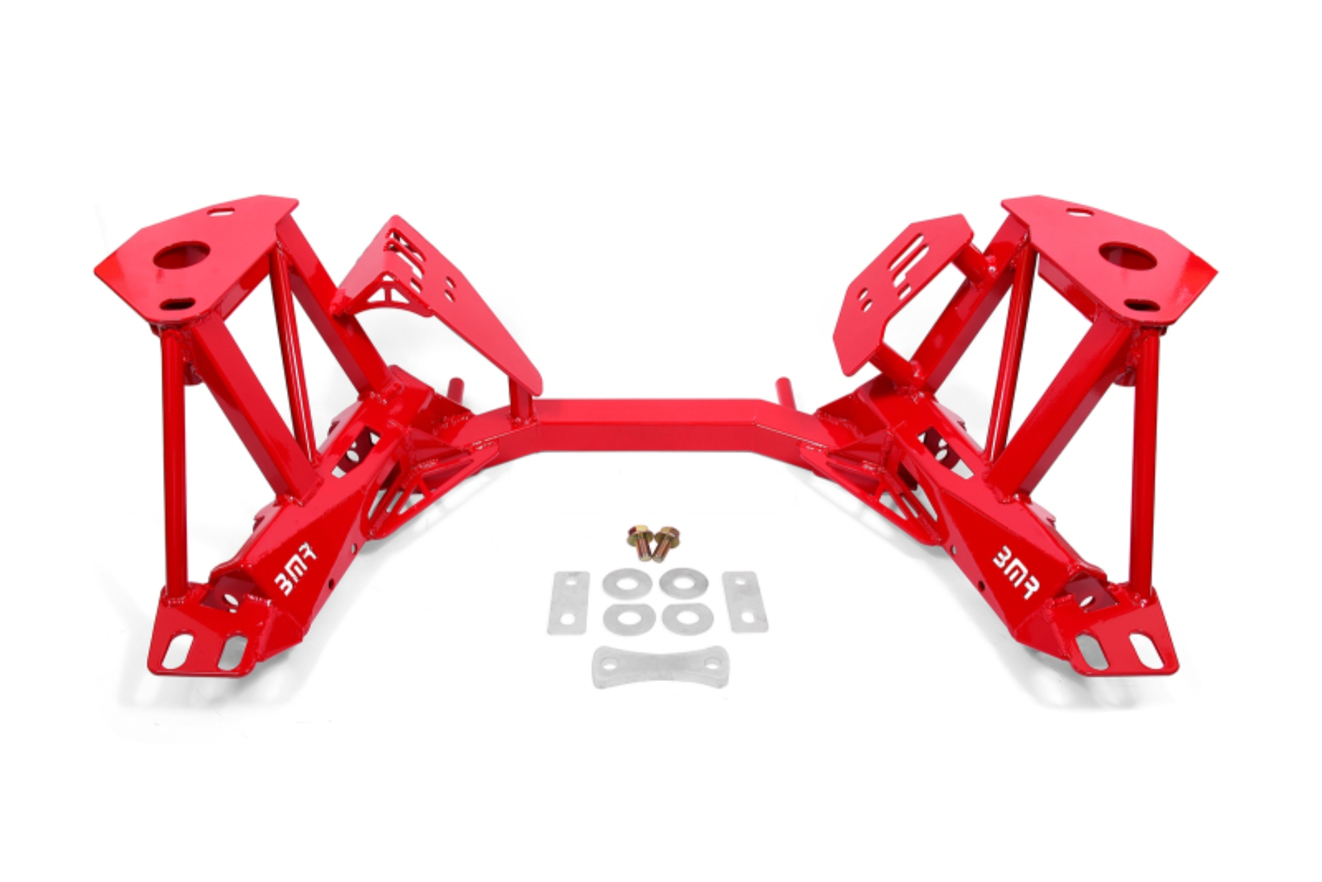 Picture of BMR 79-95 Ford Mustang K-Member Premium Version w/Spring Perches - Red