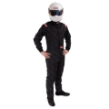 Picture of RaceQuip Black Chevron-5 Suit SFI-5 - M Tall