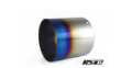 Picture of GReddy Burnt Titanium Tip (105mm Dia/120mm Length) for Revolution RS/RS-TI/RS-Race