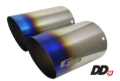 Picture of GReddy DD-R Burnt Titanium Tips L=170mm (Pair)