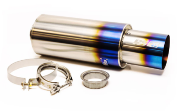 Picture of GReddy Universal 2.5in 3-Bolt Tip Revolution Ti Muffler