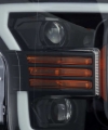Picture of AlphaRex 18-19 Ford F-150 PRO-Series Proj Headlights Plank Style Gloss Blk w/Activ Light/Seq Signal