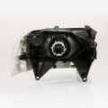 Picture of ANZO 1997-2004 Dodge Dakota Crystal Headlight Set Chrome Amber