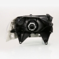 Picture of ANZO 1997-2004 Dodge Dakota Crystal Headlight Set Chrome Amber
