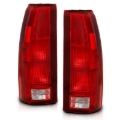 Picture of ANZO 1988-1999 Chevy C1500 Taillight Red/Clear Lens (OE Replacement)