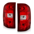 Picture of ANZO 2007-2013 Chevy Silverado Taillight Red/Clear Lens (OE Replacement)