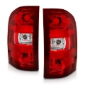 Picture of ANZO 2007-2013 Chevy Silverado Taillight Red/Clear Lens (OE Replacement)