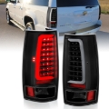 Picture of ANZO 2007-2014 Chevy Tahoe LED Taillight Plank Style Black w/Clear Lens