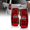 Picture of ANZO 2007-2014 Chevy Tahoe Taillight Red/Clear Lens (OE Replacement)