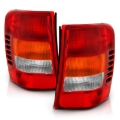 Picture of ANZO 1999-2004 Jeep Grand Cherokee Taillight Red/Clear Lens (OE Replacement)