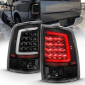 Picture of ANZO 2009-2018 Dodge Ram 1500 LED Taillight Plank Style Black w/Clear Lens
