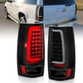 Picture of ANZO 2007-2014 Chevy Tahoe LED Taillight Plank Style Black w/Clear Lens