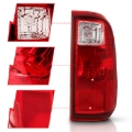 Picture of ANZO 2008-2016 Ford F-250 Taillight Red/Clear Lens (OE Replacement)