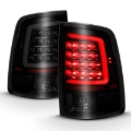 Picture of ANZO 2009-2018 Dodge Ram 1500 LED Taillight Plank Style Black w/Smoke Lens
