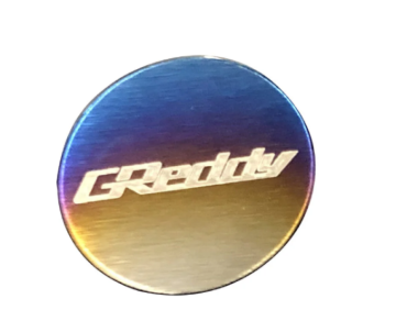 Picture of GReddy Titanium Disk Badge for Type-A Shift knob
