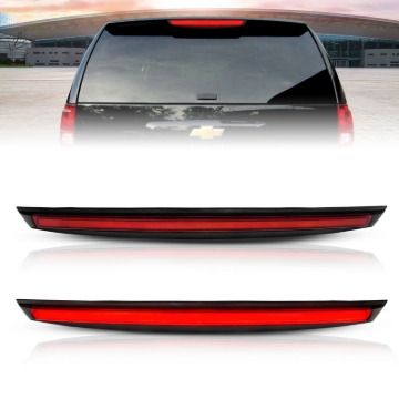 Picture of ANZO 2007-2014 Chevrolet Suburban 1500 LED 3rd Brake Light Black Housing Red Lens w/ Spoiler 1pc