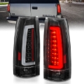 Picture of ANZO 1999-2000 Cadillac Escalade LED Taillights Black Housing Clear Lens Pair