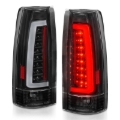 Picture of ANZO 1999-2000 Cadillac Escalade LED Taillights Black Housing Clear Lens Pair