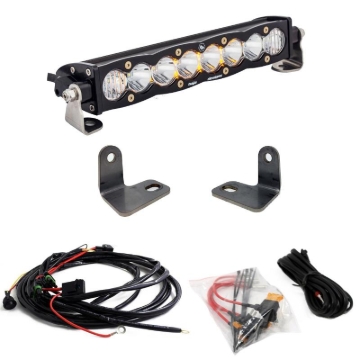Picture of Baja Designs 16-18 Polaris RZR Turbo XP S8 Series 10in Light Bar Kit