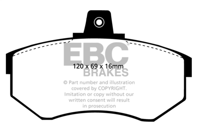 Picture of EBC Ultimax2 Brake Pad Sets - UD227