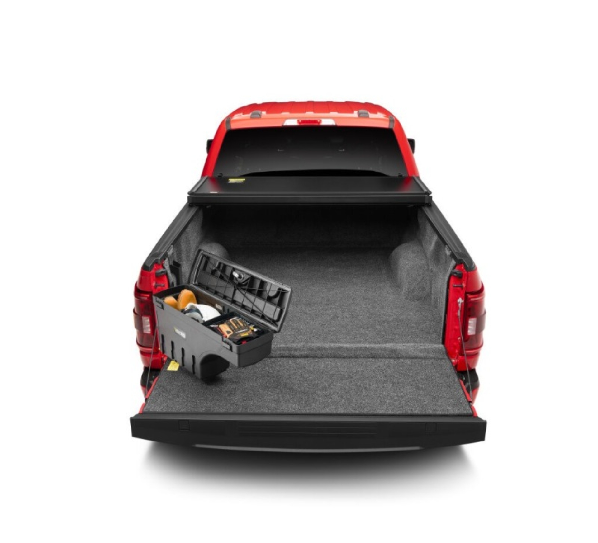 Picture of UnderCover 15-20 Ford F-150 Drivers Side SwingH1128-H1157 Case - Black Smooth