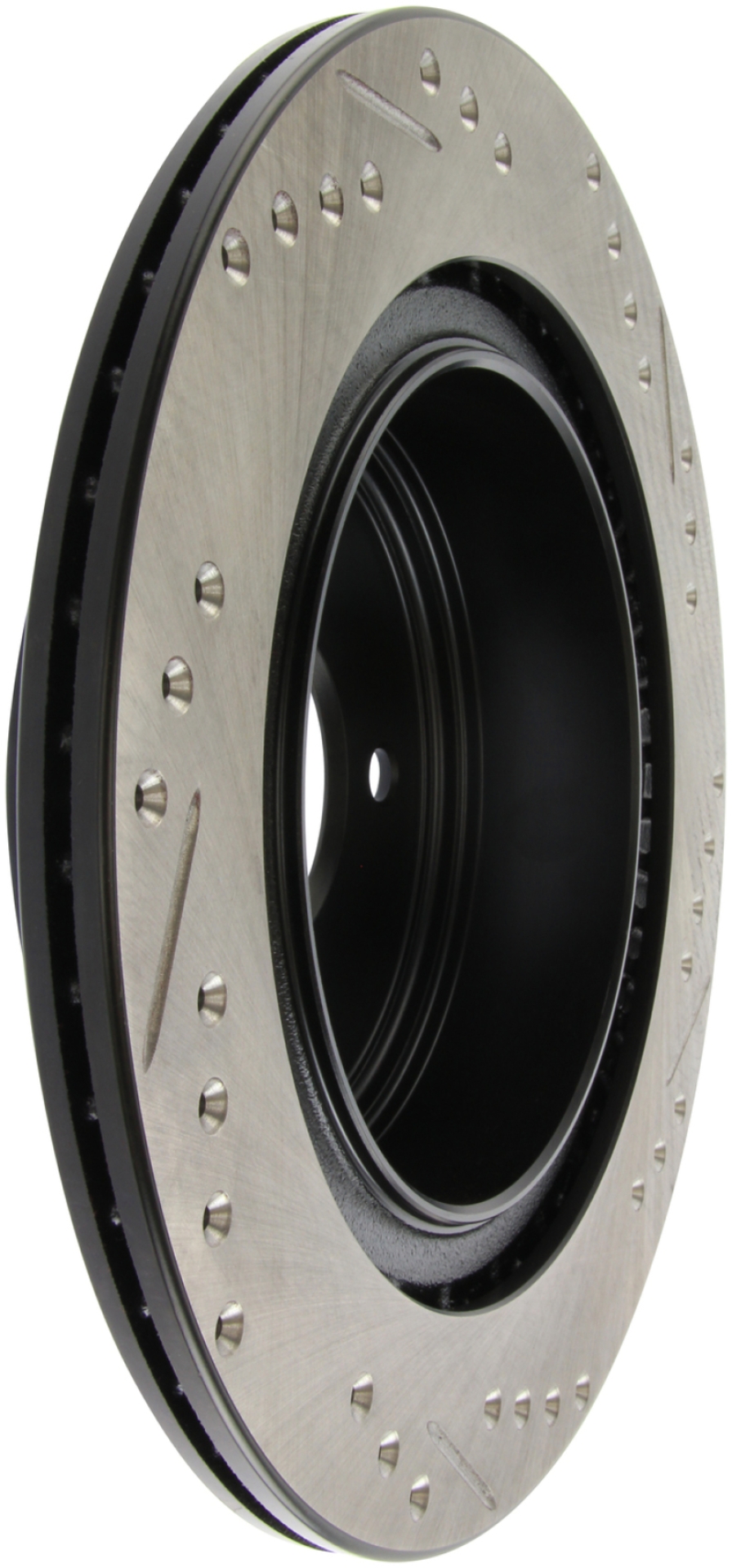 Picture of Sport Drilled & Slotted Brake Rotor; Rear Right