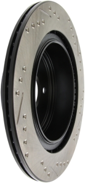 Picture of Sport Drilled & Slotted Brake Rotor; Rear Right