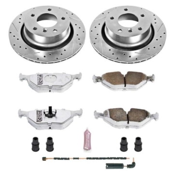 Picture of Power Stop 03-08 BMW Z4 Rear Z26 Street Warrior Brake Kit