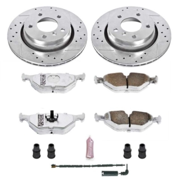 Picture of Power Stop 2000 BMW 323i Rear Z26 Street Warrior Brake Kit