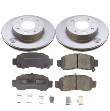 Picture of Power Stop 00-06 Honda Insight Front Z17 Evolution Geomet Coated Brake Kit