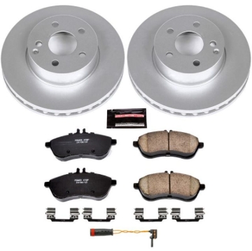 Picture of Power Stop 12-15 Mercedes-Benz C250 Front Z23 Evolution Sport Coated Brake Kit