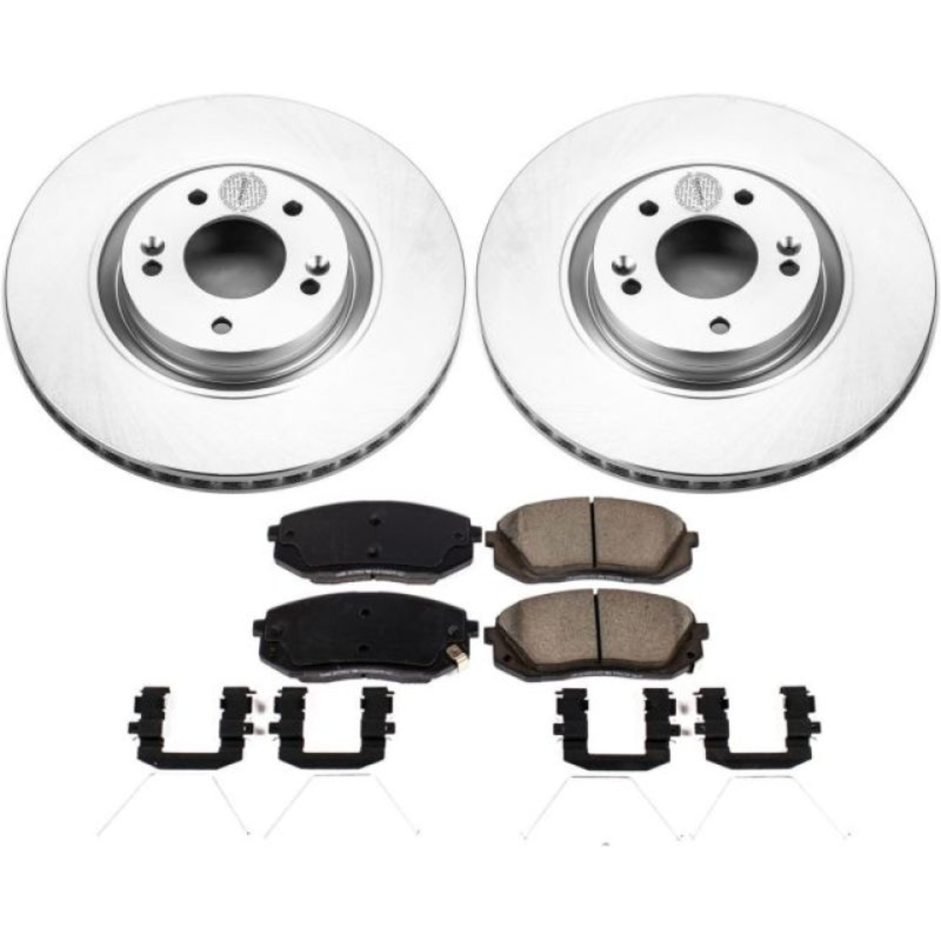 Picture of Power Stop 17-19 Hyundai Sonata Front Z17 Evolution Geomet Coated Brake Kit