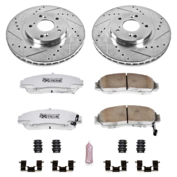 Picture of Power Stop 01-03 Acura CL Front Z26 Street Warrior Brake Kit