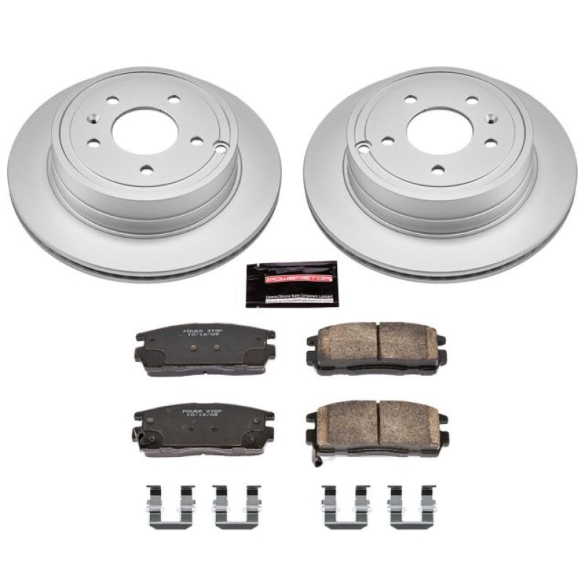 Picture of Power Stop 12-15 Chevrolet Captiva Sport Rear Z17 Evolution Geomet Coated Brake Kit