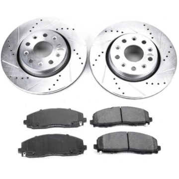 Picture of Power Stop 18-19 Jeep Wrangler Front Z23 Evolution Sport Brake Kit