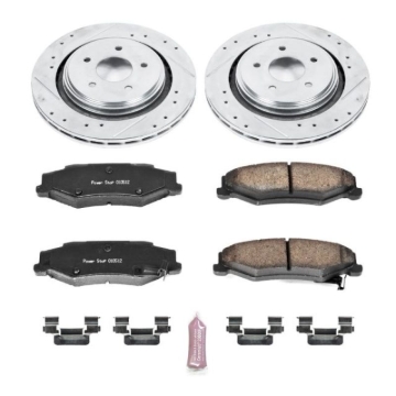 Picture of Power Stop 06-09 Cadillac XLR Rear Z23 Evolution Sport Brake Kit