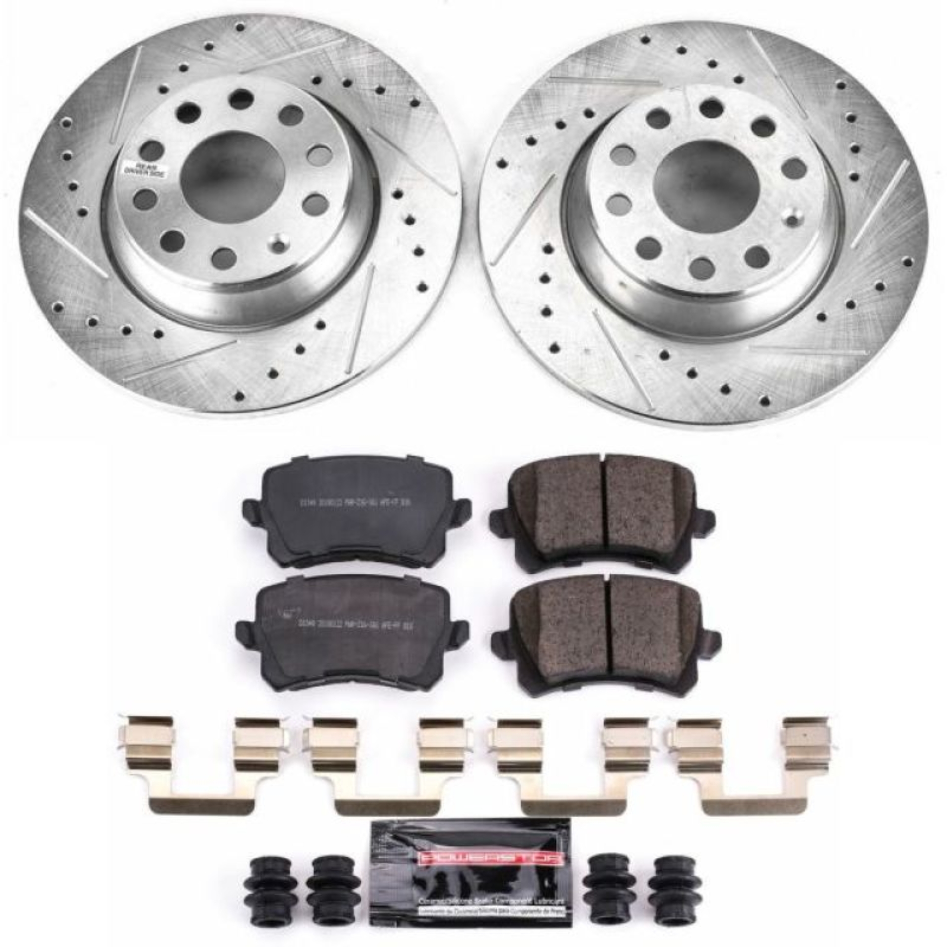 Picture of Power Stop 2009 Volkswagen Passat Rear Z23 Evolution Sport Brake Kit