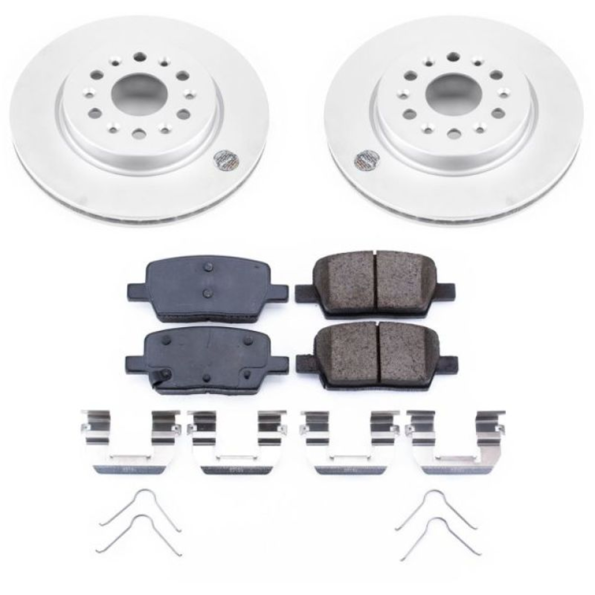 Picture of Power Stop 18-19 Buick Enclave Rear Z17 Evolution Geomet Coated Brake Kit