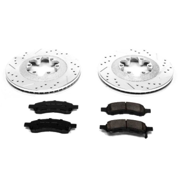 Picture of Power Stop 09-12 Chevrolet Colorado Front Z23 Evolution Sport Brake Kit
