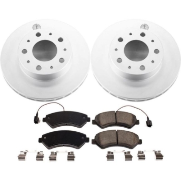 Picture of Power Stop 14-19 Ram ProMaster 1500 Front Z17 Evolution Geomet Coated Brake Kit