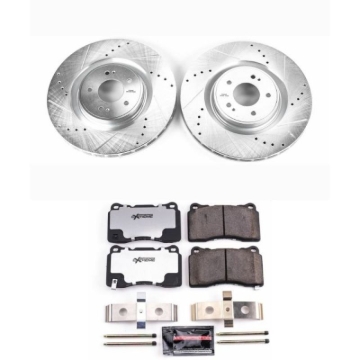 Picture of Power Stop 08-15 Mitsubishi Lancer Front Z26 Street Warrior Brake Kit