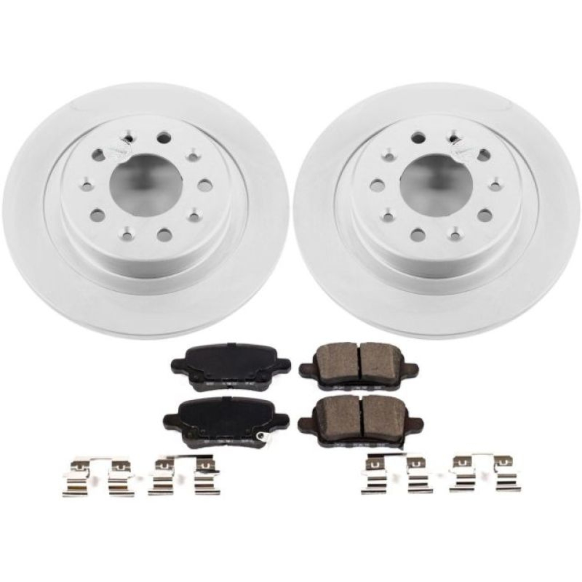 Picture of Power Stop 2018 Chevrolet Equinox Rear Z17 Evolution Geomet Coated Brake Kit