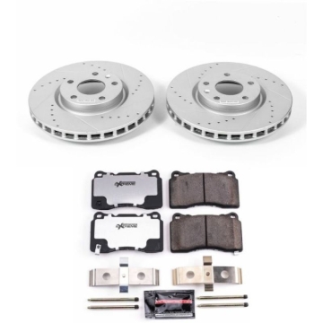 Picture of Power Stop 2014 Chevrolet Corvette Front Z26 Street Warrior Brake Kit