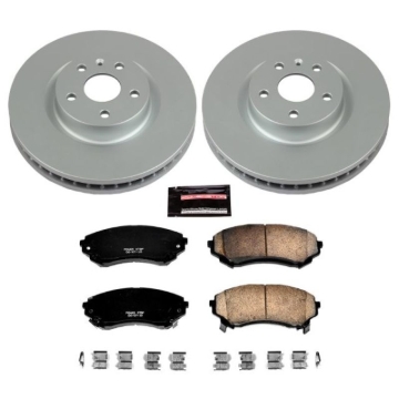 Picture of Power Stop 08-14 Cadillac CTS Front Z17 Evolution Geomet Coated Brake Kit