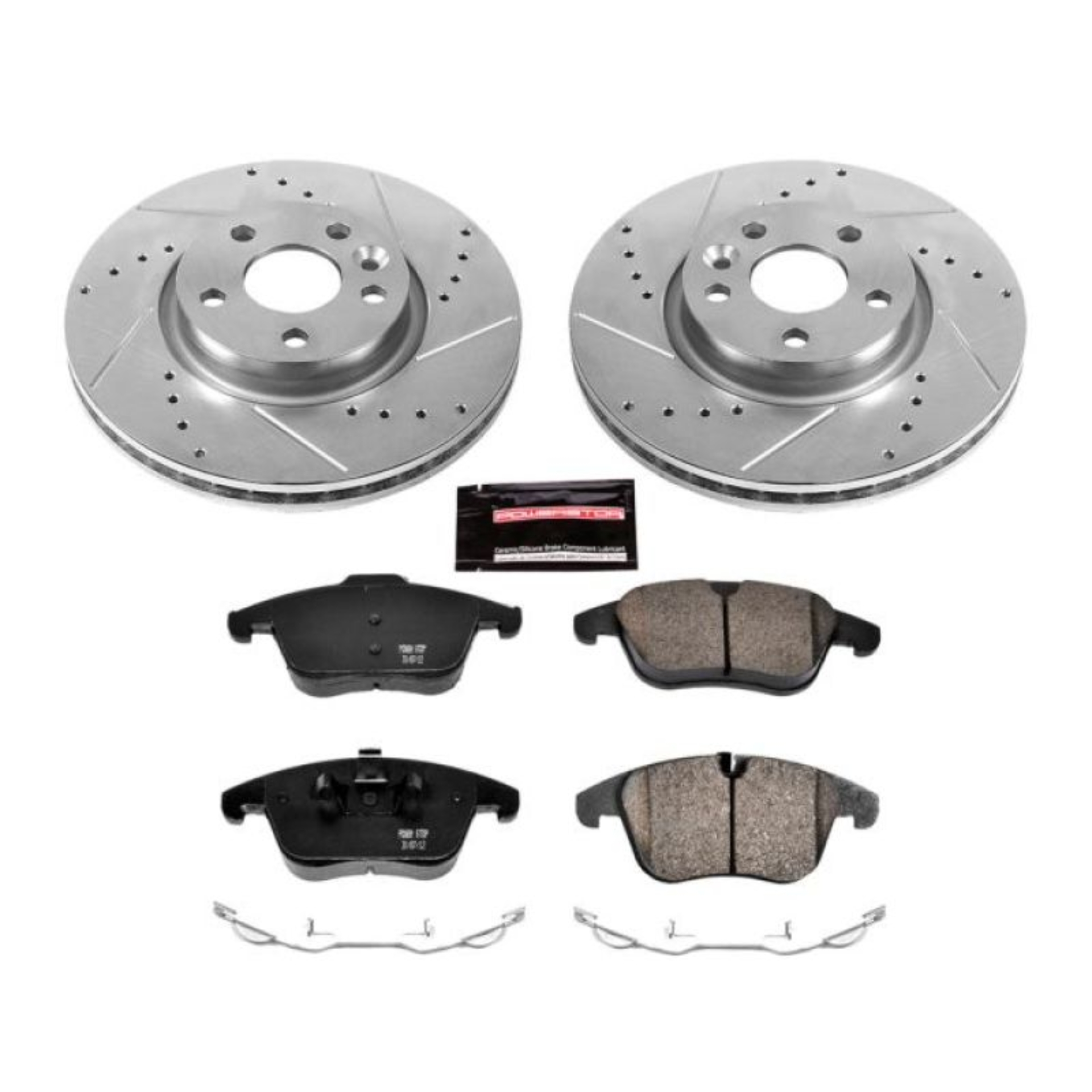 Picture of Power Stop 11-14 Volvo S60 Front Z23 Evolution Sport Brake Kit