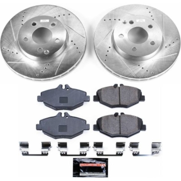 Picture of Power Stop 2006 Mercedes-Benz E320 Front Z23 Evolution Sport Brake Kit