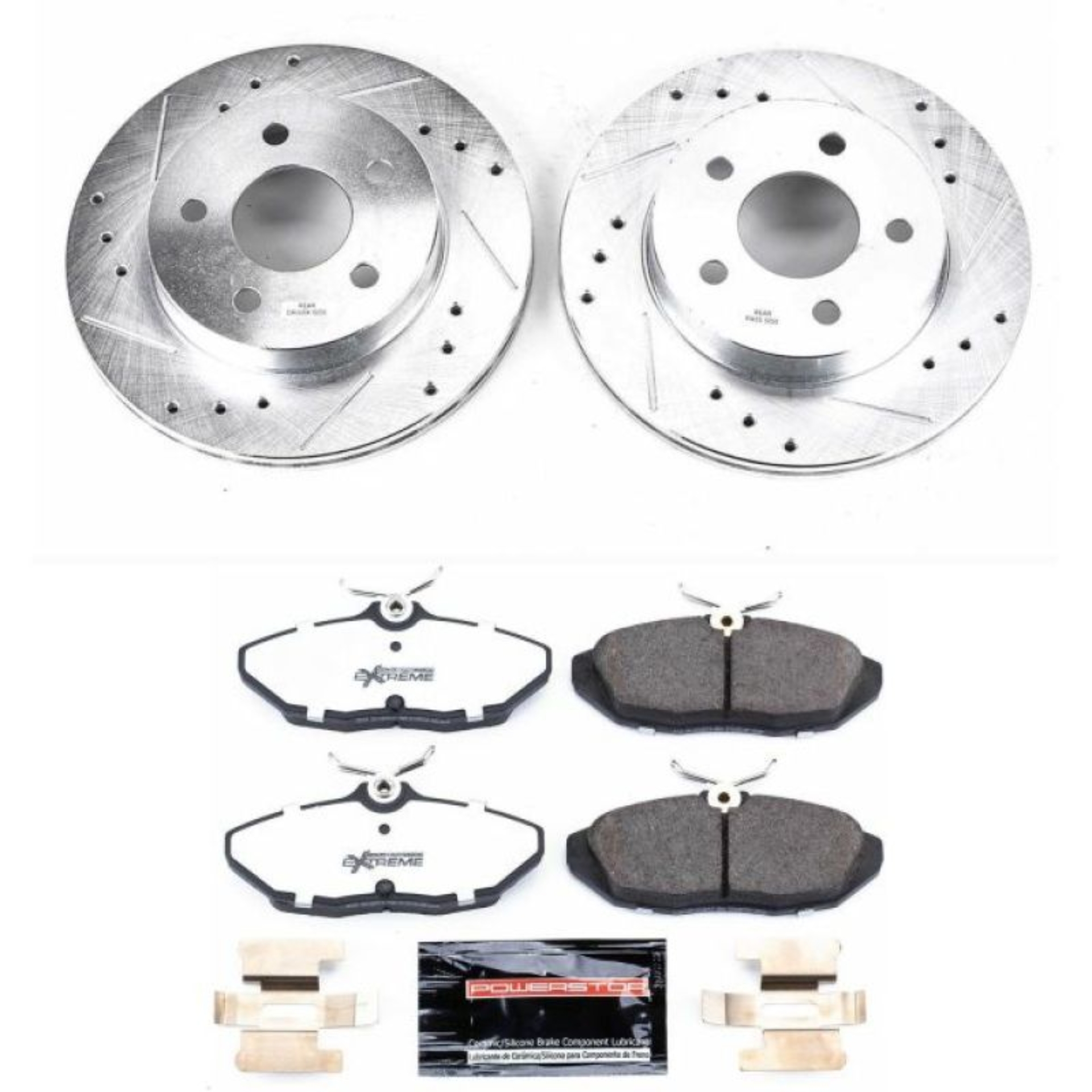 Picture of Power Stop 93-97 Ford Thunderbird Rear Z26 Street Warrior Brake Kit